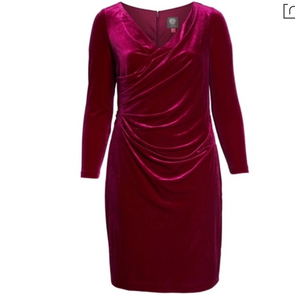 Camuto Floral Vince Camuto Velvet Sheath Dress Vince Camuto Velvet